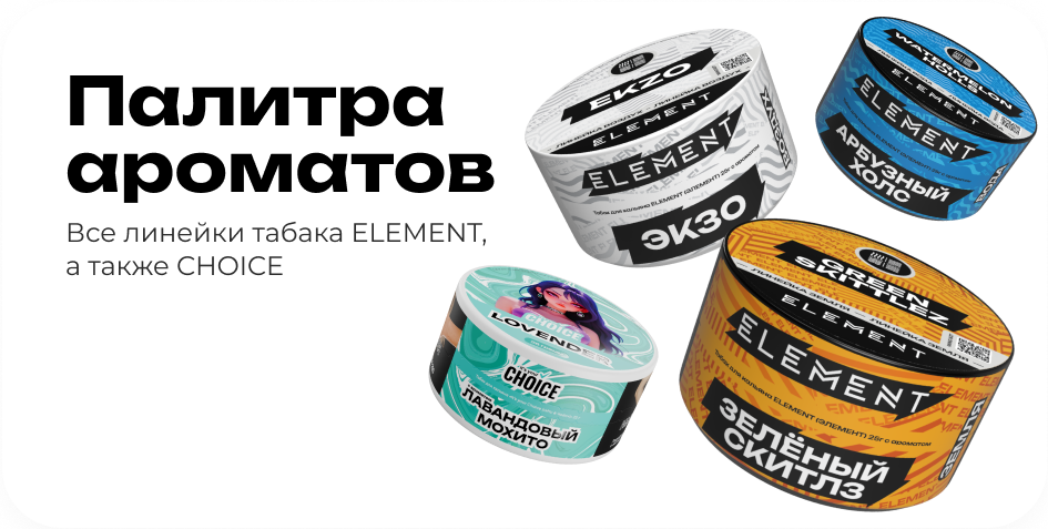 Палитра ароматов